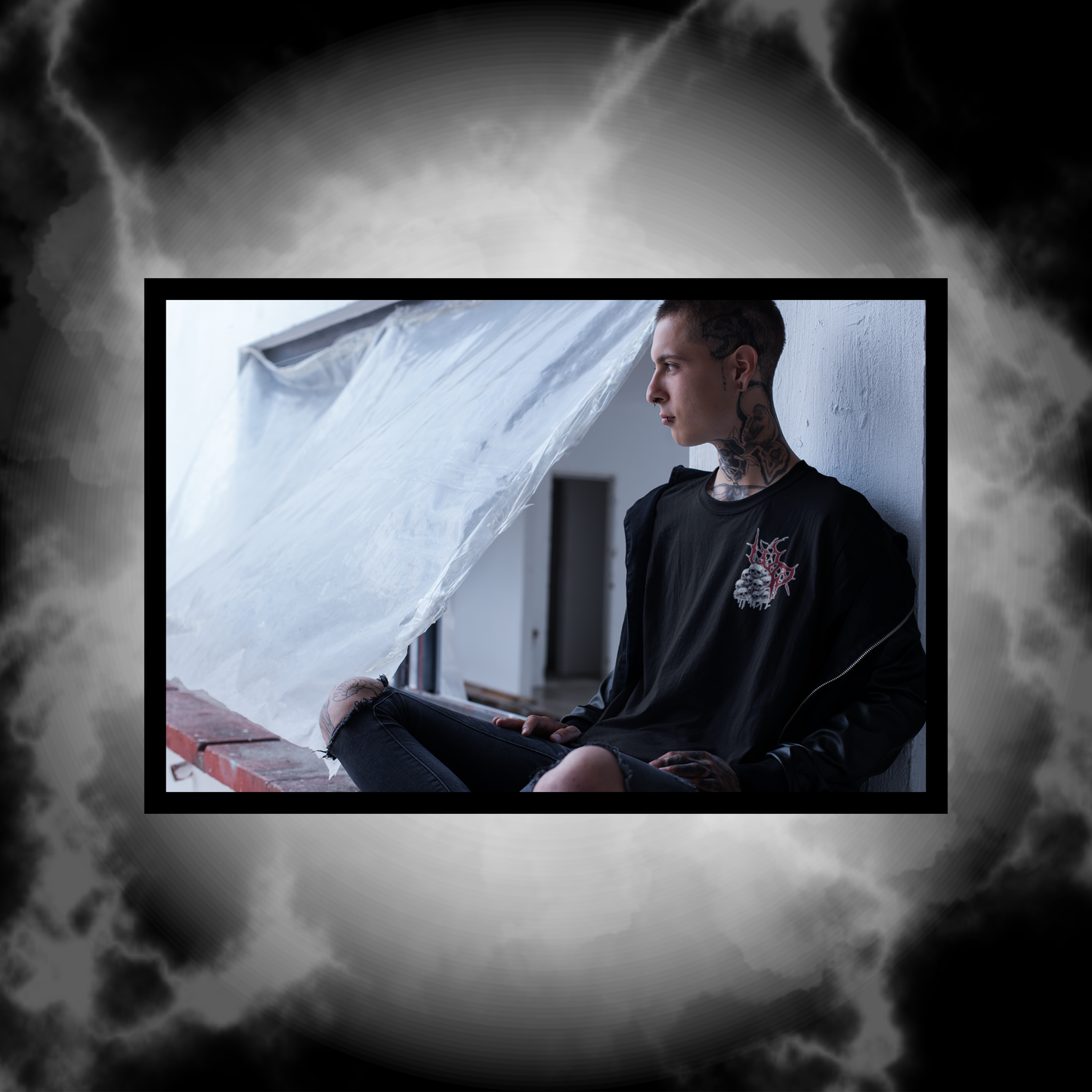 Dark Sorcerer Skull T-Shirt – Gothic Necromancer Oversized Shirt by Wicked Dark | Dark Fantasy Apparel